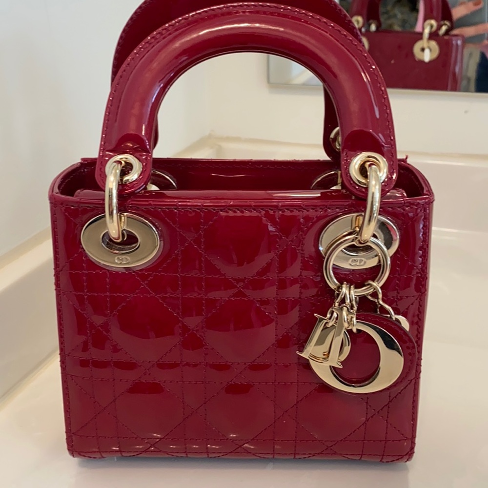 ❤️Christmas DEAL ❤️Authentic New Gorgeous Mini Lady dior